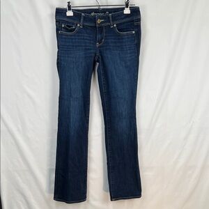 American Eagle - Women’s Jeans - 6 Regular - Slim Bootcut - Darker Blue
